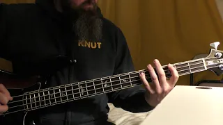 "Ain't No Feeble Bastard" - DISCHARGE/SOULFLY Bass Cover