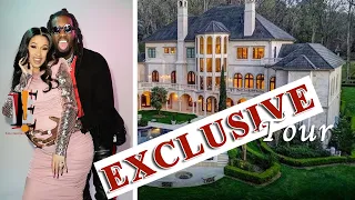 Inside Cardi B and Offset's $5.75 million Atlanta Mansion FULL TOUR |  2020 EXCLUSIVE