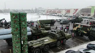 Выставку военной техники организовали у Ледового в Бресте