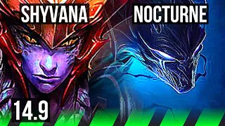 SHYVANA vs NOCTURNE (JGL) | 14/1/3, Godlike | BR Master | 14.9