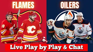 Calgary Flames vs Edmonton Oilers Live NHL Play by Play & Chat