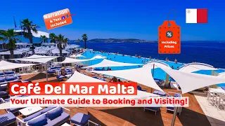 Café Del Mar Malta Island book and visit Travel Guide 7