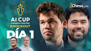 NAKAMURA vuelve a enfrentarse a MAGNUS CARLSEN | AI Cup 2023