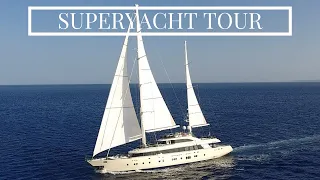 ARESTEAS | 48.77M/166’ Yildizlar Unique Motor-Sailer Yacht for Sale - Superyacht tour