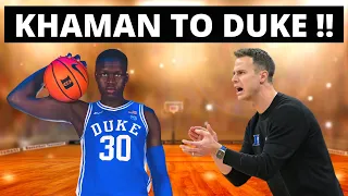 DUKE BASKETBALL LANDS TOP RANKED INTERNATIONAL PROSPECT | Khaman Maluach Commits To Duke