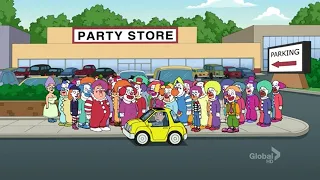 Family Guy - Out of work clowns