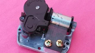 Fix A Music Box (Snow Globe) Mechanism Movement