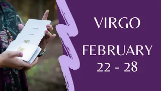 VIRGO FEBRUARY 22nd - 28th TAROTSCOPE  *Opportunity is coming.  Be patient!*