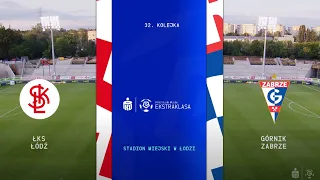 SKRÓT: ŁKS Łódź - Górnik Zabrze | Ekstraklasa 32. Kolejka | 2019/20