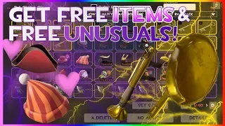 HOW TO GET FREE ITEMS IN TF2 2024 | Team Fortress 2