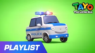 [Playlist] Tayo Pat the Police Car Special | Police Car Song | The Brave Cars | Songs for Kids