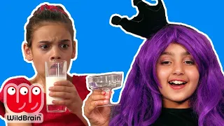 Princesses Have A Fun Filled Sleepover👸 🛌 - Princesses In Real Life | Kiddyzuzaa Jr - WildBrain