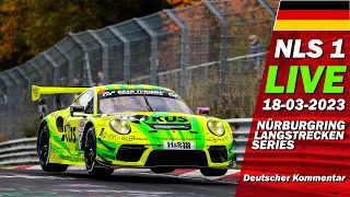 LIVE: Nürburgring NLS 1 SAISON START | 🇩🇪 68. ADAC Westfalenfahrt - Langstrecken Serie 2023