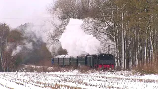 Dampflok und Schnee das passt! DHEF Lok 2 Zeven Sittensen