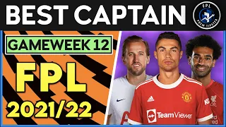 FPL Gameweek 12 Best Captain | Fantasy Premier League Tips 2021/22