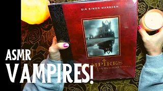 ASMR | Vampire Story Locations! Beautifully Illustrated Library Book - Whispered Browse & Read