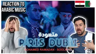 REACTION TO ARABIC & FRENCH MUSIC: Mohamed Ramadan Ft. Soolking - Paris Dubai