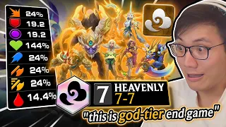 I Pivot 6 Times To Hit For A God Tier 7-7 Heavenly Board