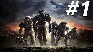 HALO REACH PC Gameplay Walkthrough Part 1 [1440p HD 60FPS] - No Commentary