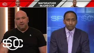 Stephen A. Smith And Dana White Go Back And Forth Over Mayweather-McGregor | SportsCenter | ESPN