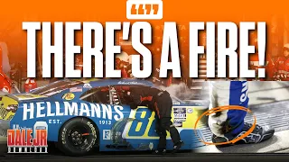 Dale Earnhardt Jr On His Car Catching Fire During The Bristol Xfinity Series Race | Dale Jr Download