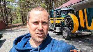 1980 Peterbilt 359 narrowly avoids major engine damage. 8v92