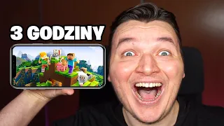 GRAM w MINECRAFT PRZEZ 3 GODZINY...