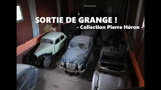 SORTIE DE GRANGE 🚗💤 La collection Pierre Héron - Barn Find Le Mans Classic 2022