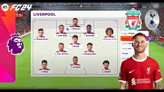 FC 24 | Liverpool vs Tottenham Hotspur - Premier League Season - PS5™ Full Gameplay