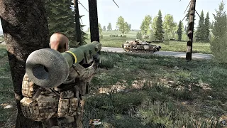 Javelin Anti-Tank Füzesi Rusyanın Birçok Tank Konvoyunu Yok Etti - ARMA 3 Simulation - ukrayna