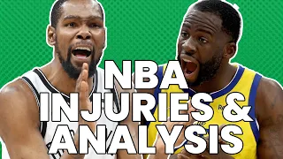 NBA Analysis and Predictions: How Recent Injuries Affect Futures Market and Bets to Make