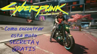Moto secreta GRATIS - La mejor moto en Cyberpunk 2077 ubicacion