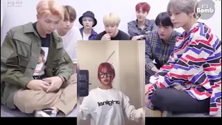 Bts reaction to tik tok