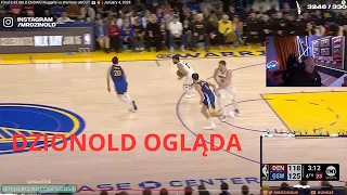 DZINOLD OGLĄDA NBA #bungee #bandura #dzinold #merghani #nba