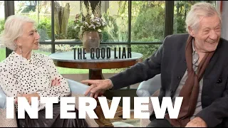 THE GOOD LIAR Fun Interview: Helen Mirren & Ian McKellen On Dating and Tips for Struggling Actors