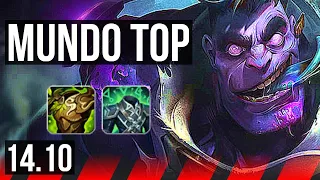 DR. MUNDO vs DARIUS (TOP) | 9/2/14, 500+ games | KR Master | 14.10