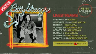 Billy Strings: "Taking Water" (Official Live Video) - 10/01/23