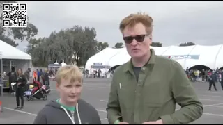 Conan O'Brien and his son Beckett