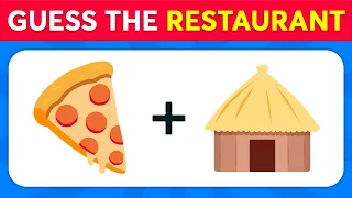 Guess the Fast Food Restaurant by Emoji? 🍕 Quiz Galaxy
