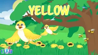 The Color Yellow Song – Yellow Song for Kids – Learn the Colors for Children Preschool