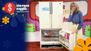 Whoops! A Refrigerator Falls Apart on Dian During a Game of TAKE TWO - The Price Is Right 1983