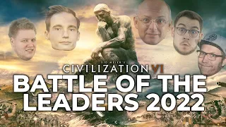 Der große Knall kommt zum Schluss! Civilization 6 Battle of the Leaders 2022