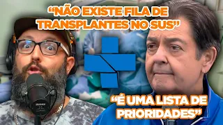 FAUSTÃO NÃO FUROU FILA DO SUS PRA CONSEGUIR CORAÇÃO RÁPIDO