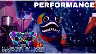 Piranha sings “Since U Been Gone” by Kelly Clarkson | The Masked Singer UK | Season 5