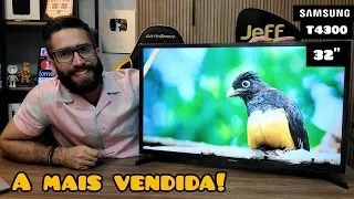 Smart TV Samsung Led 32" TIZEN T4300 2020 LH32BETBLGGXZD: Por Que Vende Tanto? É Boa? Vale a Pena?