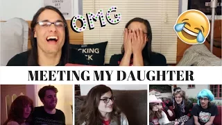 MEETING MY DAUGHTER! - SHANE DAWSON I OUR REACTION! // TWIN WORLD