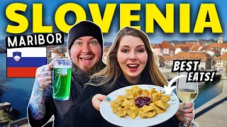 FIRST TIME in SLOVENIA! 🇸🇮 - Exploring MARIBOR and eating the BEST Slovenian FOOD