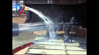 Table Type Horizontal Boring Mill WFT 13 CNC - Face Milling Operation | FERMAT MACHINERY