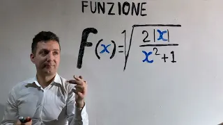 Studio di funzione con radice quadrata- Compito d'esame Analisi matematica 1