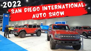 SAN DIEGO INTERNATIONAL AUTO SHOW 2022 | FULL TOUR - All the New Cars, CAMP JEEP & Test Drives